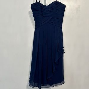 David’s Bridal bridesmaids gown